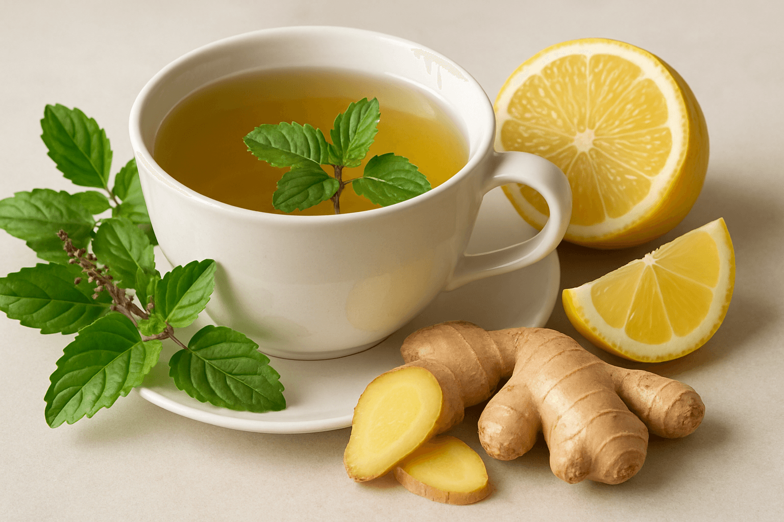Organic Tulsi Green Tea