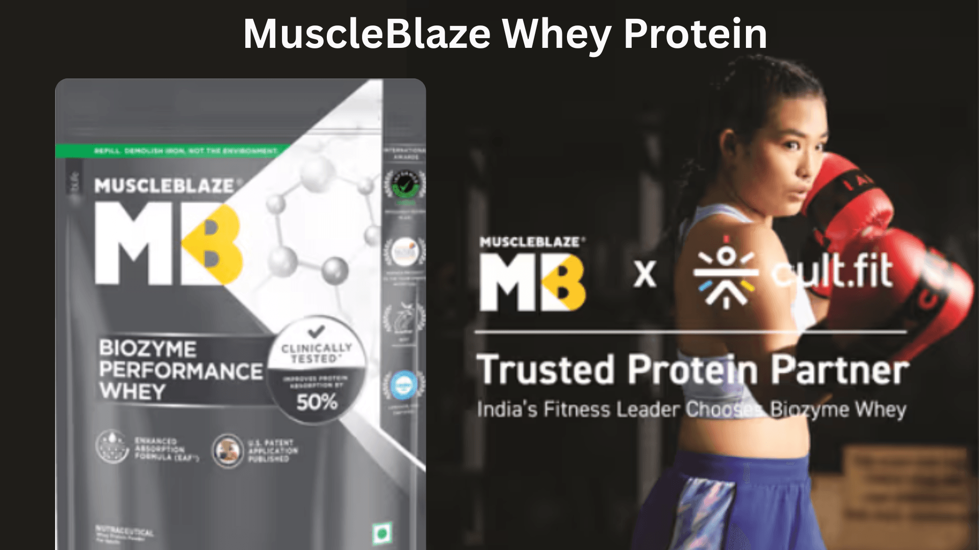 Whey Protein vs. MuscleBlaze