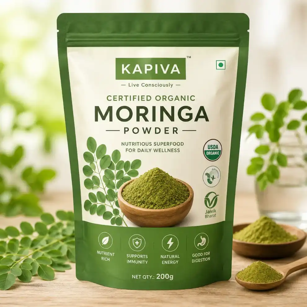 Kapiva Certified Organic Moringa Powder 200g